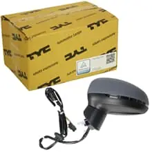 Markenprodukt TYC AUßENSPIEGEL GRUNDIERT MIT BLINKLICHT LINKS PASSEND FÜR AUDI A1 302-0098