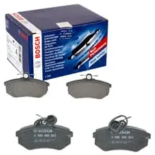 BOSCH BREMSBELÄGE SATZ VORDERACHSE PASSEND FÜR AUDI 100 200 QUATTRO 0 986 466 Echt