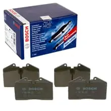 BOSCH BREMSBELÄGE SATZ VORDERACHSE HINTERACHSE PASSEND FÜR AUDI 80 FERRARI 348 Super-Preis