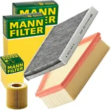 MANN FILTER INSPEKTIONSPAKET passend für 1.2 VW POLO 6R 9N SKODA FABIA 1 2 Top-Seller