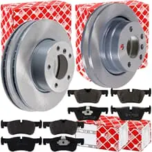 Top-Seller FEBI BREMSSCHEIBEN Ø284+290 BELÄGE VA+HA passend für BMW 1er F20 F21 2er F23 F22
