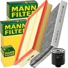 Abverkauf MANN FILTER INSPEKTIONSPAKET passend für SKODA FABIA 6Y VW POLO 9N SEAT IBIZA 3