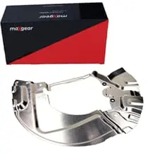 MAXGEAR SPRITZBLECH BREMSSCHEIBE VORDERACHSE RECHTS PASSEND FÜR BMW 5 19-3423 Geprüft