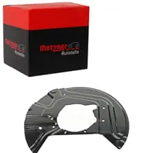 Top-Angebot METZGER SPRITZBLECH BREMSSCHEIBE VORDERACHSE LINKS PASSEND FÜR BMW X3 6115039