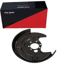 MAXGEAR SPRITZBLECH BREMSSCHEIBE HINTERACHSE LINKS PASSEND FÜR AUDI 80 A4 Top-Angebot