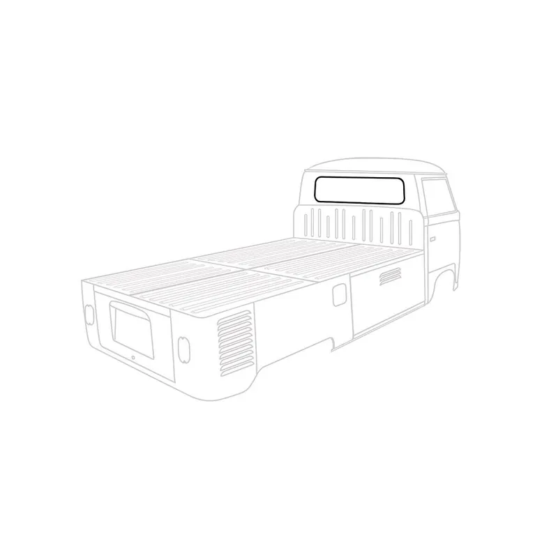 Heckscheibendichtung,passend für VW Bus T1 Pritsche/Doka ‘65-‘67 Knallerangebot