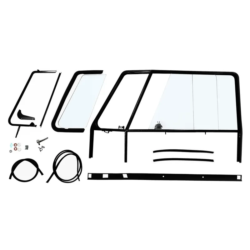 Türfensterrahmen-Kit komplett links, passend für VW Bus T1 ‘55-‘67 Versand Am Gleichen Tag