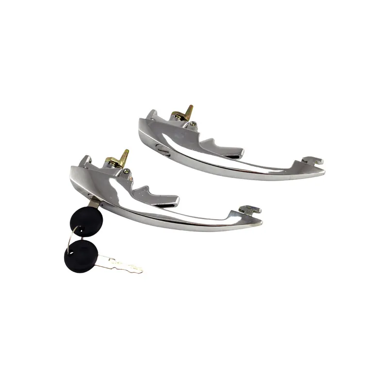 Angebot Türgriffe mit Schlüssel, pro Paar passend für VW Käfer 08/67-, Karmann Ghia 08/67-,Typ 3 08/67-