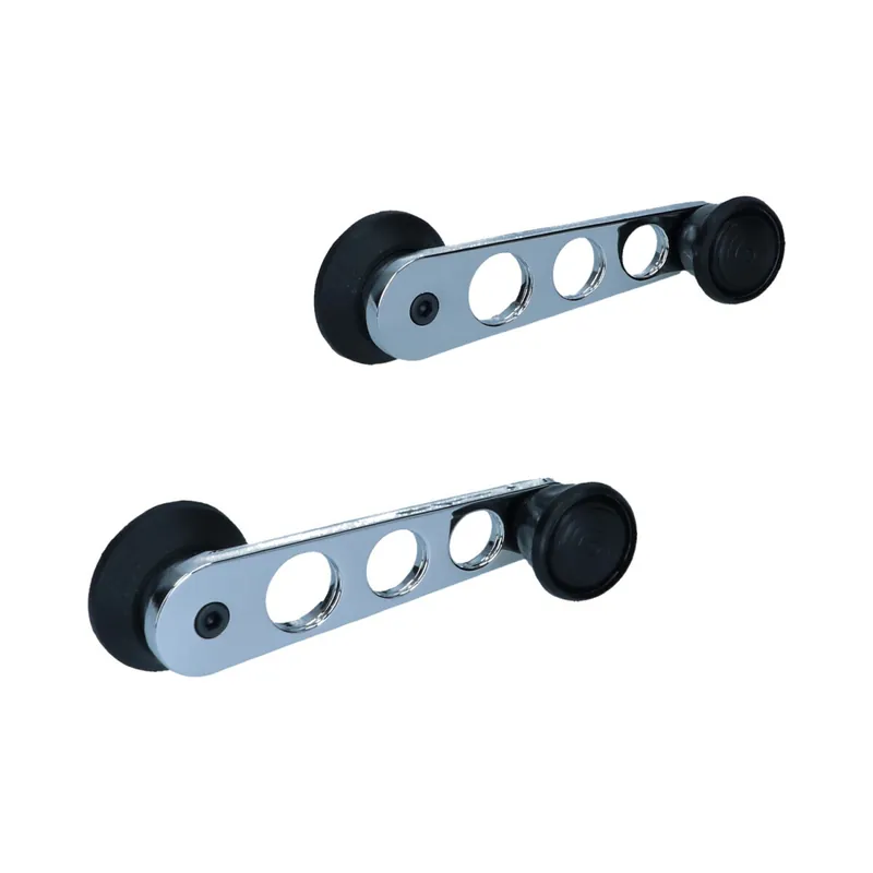 Fensterkurbel schwarz/verchromt, Paar passend für VW Käfer 08/66-, Karmann Ghia 08/66-,Type 3 08/66- Günstig