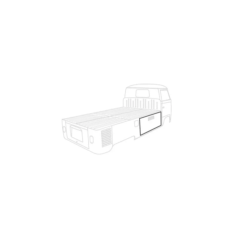 Dichtung Tresorklappe Pritsche VW Bus T1 / T2 – links oder rechts vergl. 261 829 571 Beliebt