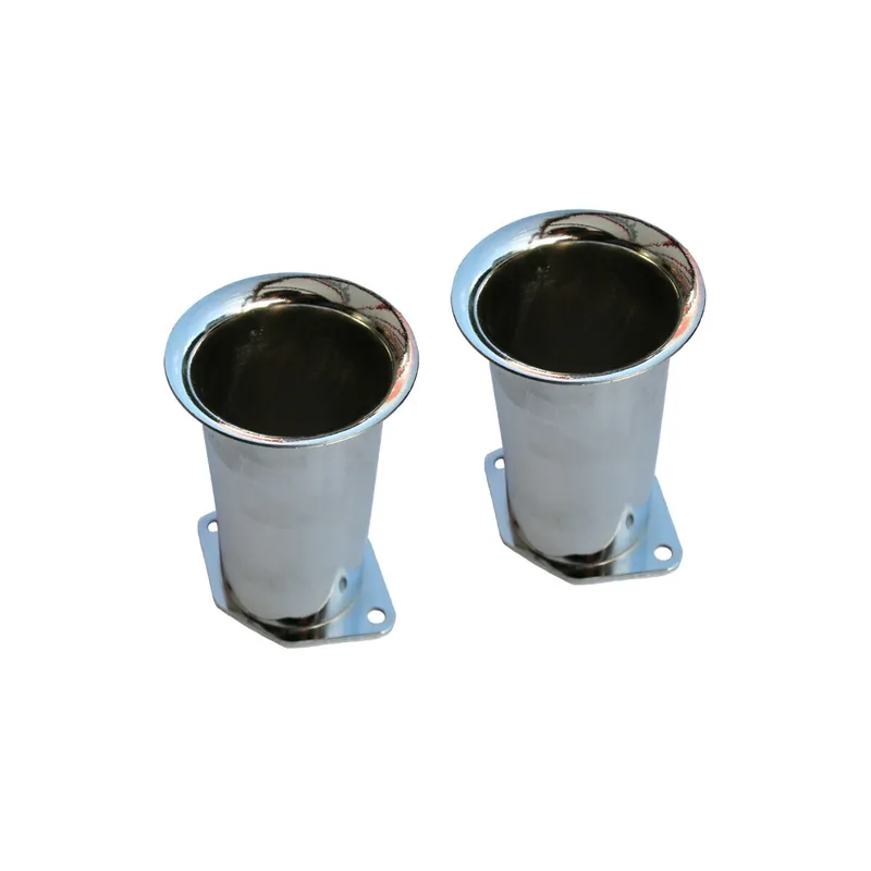 Ansaugtrichter IDF/DRLA, 100 mm Paar passend für VW Käfer, Karmann Ghia, Bus T1/T2/T3, Typ 3 Begrenztes Angebot