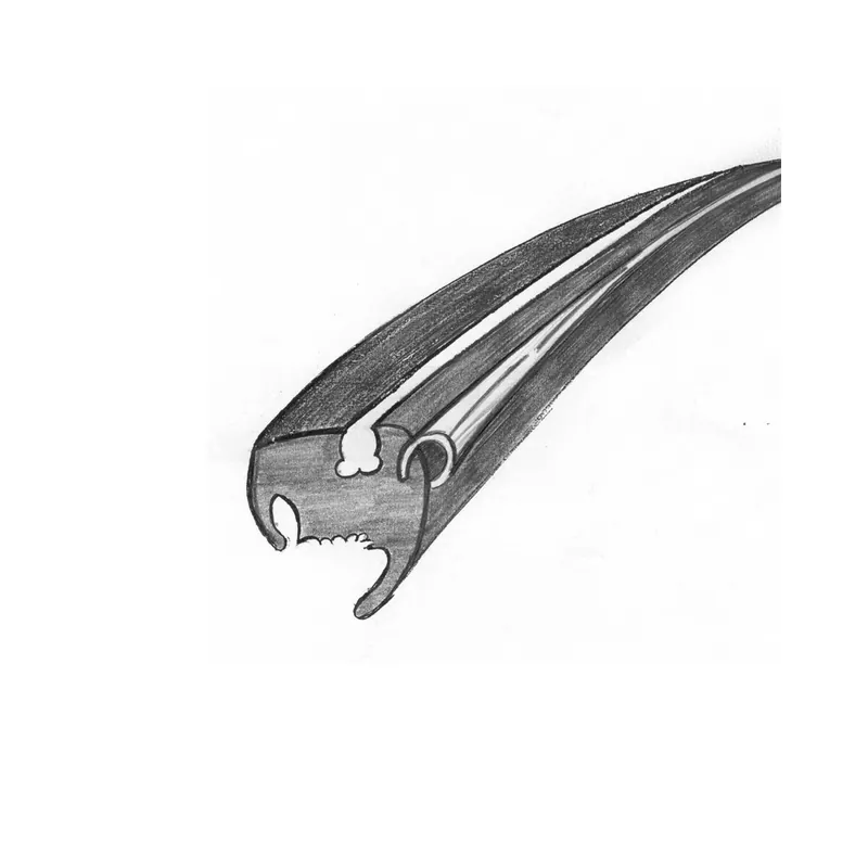 Frontscheibendichtung ‘Deluxe‘ (Alu Zierrahmen) passend für VW Käfer 04/53-07/57 sedan Sonderangebot