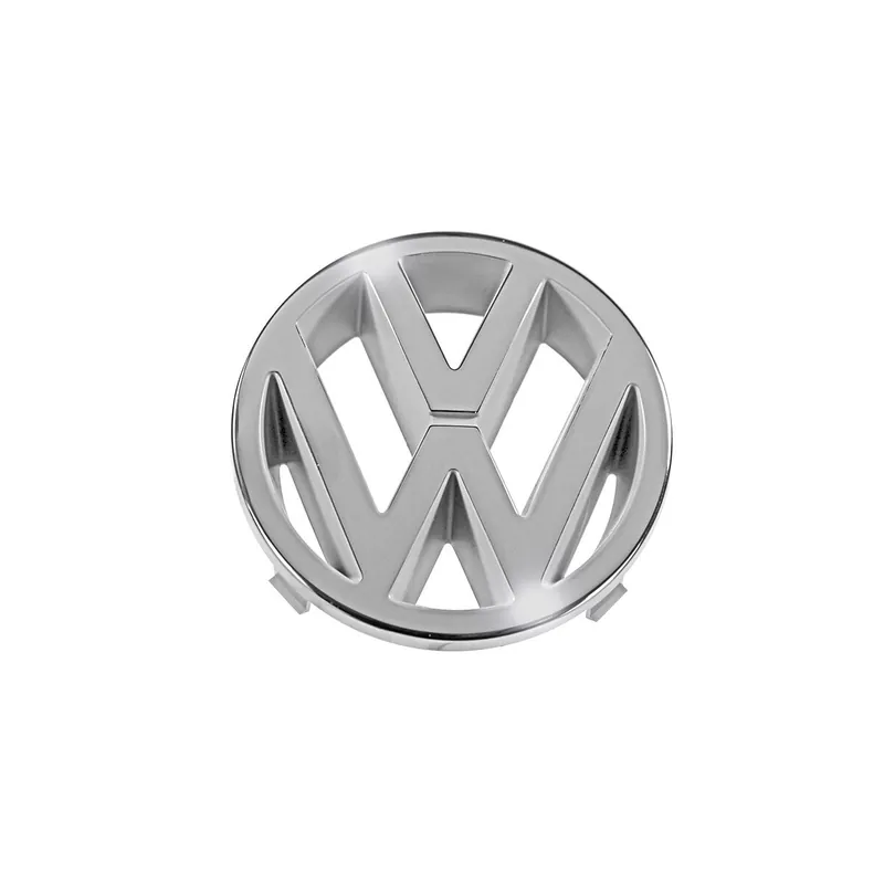 Echt Emblem VW vorne Chrom - 125mm (Original) passend für Bus T2/T3 08/87- 07/92
