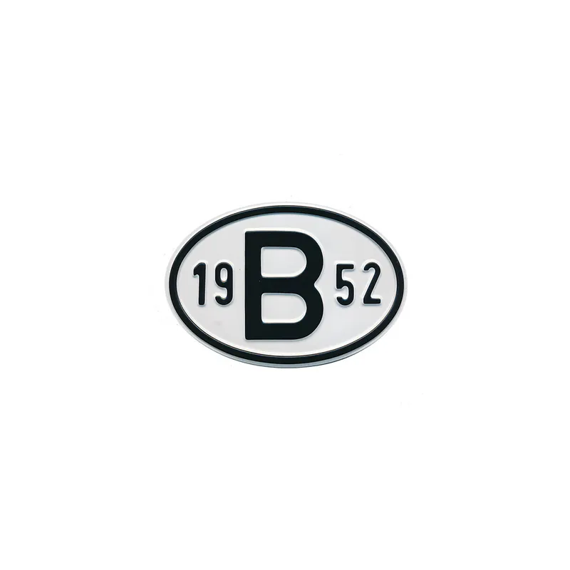 Jetzt Kaufen Schild B 1952 passend für VW Käfer, Bus T1