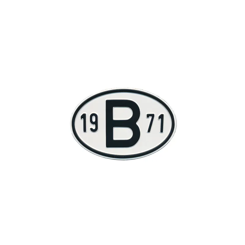 Heißes Angebot Schild B 1971 passend für VW Käfer, Karmann Ghia, Bus T1/T2, Typ 3