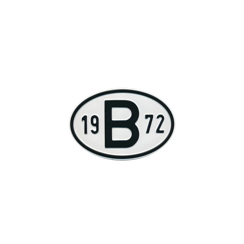 Letzte Chance Schild B 1972 passend für VW Käfer, Karmann Ghia, Bus T2, Typ 3