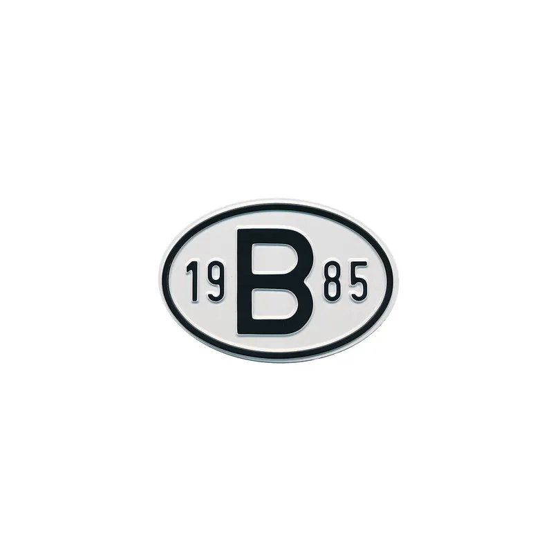 Geprüft Schild B 1985 passend für VW Käfer, Bus T3