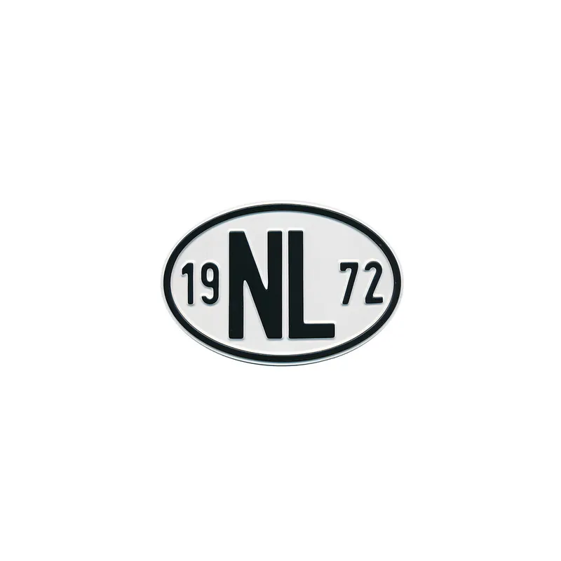 Preiswert Schild NL 1972 passend für VW Käfer, Karmann Ghia, Bus T1/T2, Typ 3