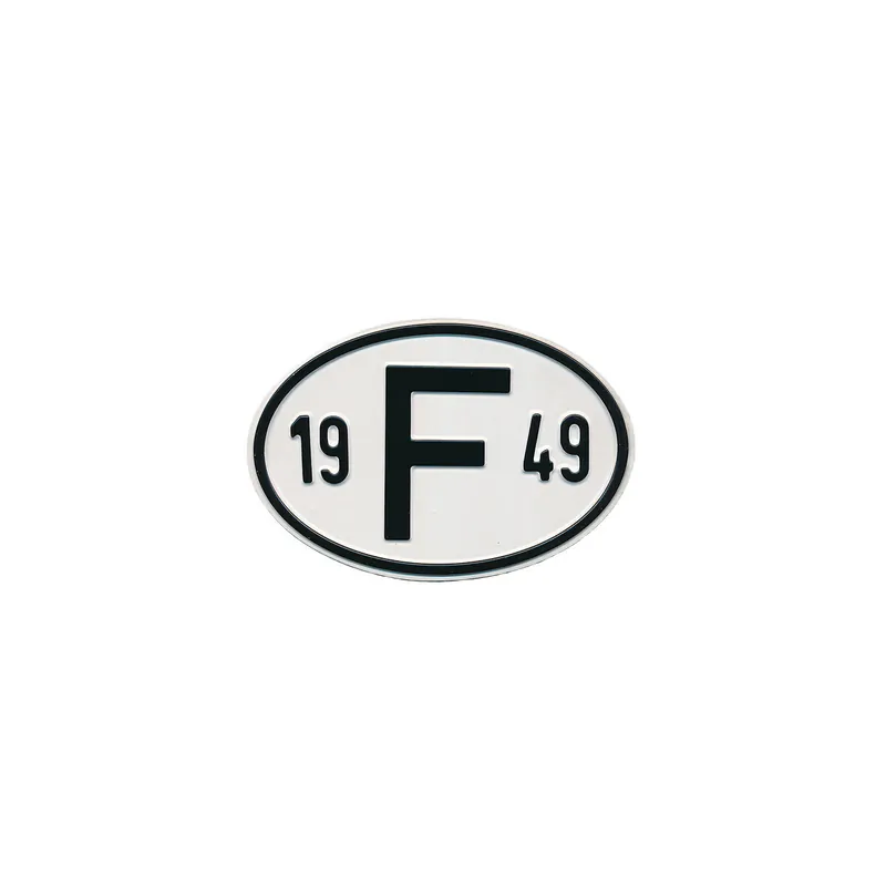 Schild F 1949 passend für VW Käfer, Bus T1 Top-Angebot