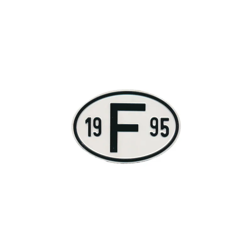 Highlight Schild F 1995 passend für VW Käfer