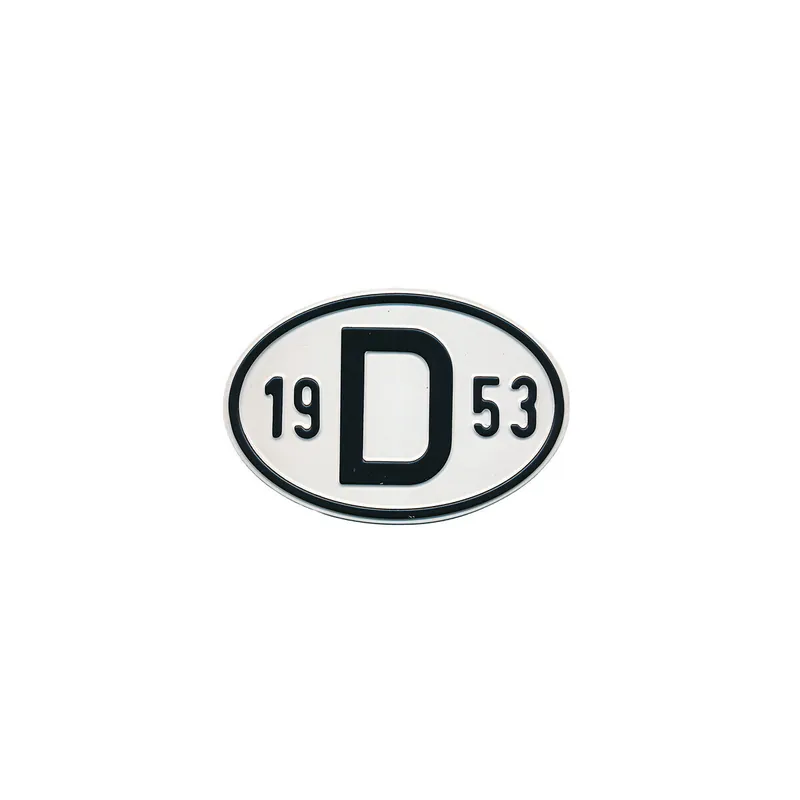 Nur Für Kurze Zeit Schild D 1953 passend für VW Käfer, Bus T1