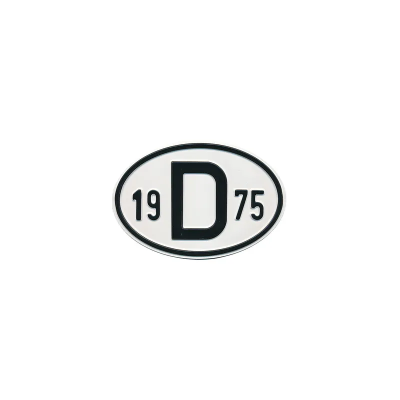 Must-Have Schild D 1975 passend für VW Käfer, Bus T1/T2