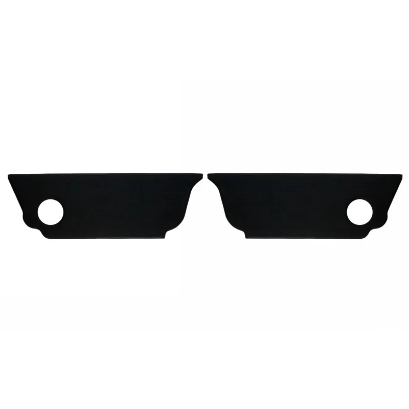 Fersenbretter - schwarz (paar) passend für VW Käfer 11/62- Top-Angebot