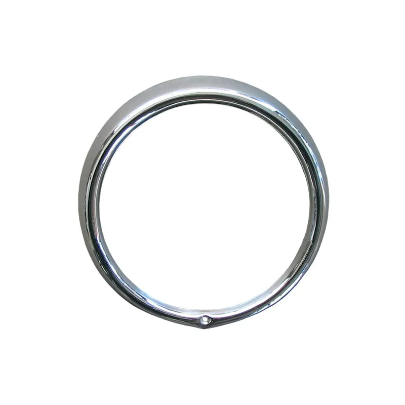 Scheinwerferring, Chrom 1 Schraube passend für VW Käfer 08/67-, Bus T2 08/67-07/79, Type 181 Mega-Angebot