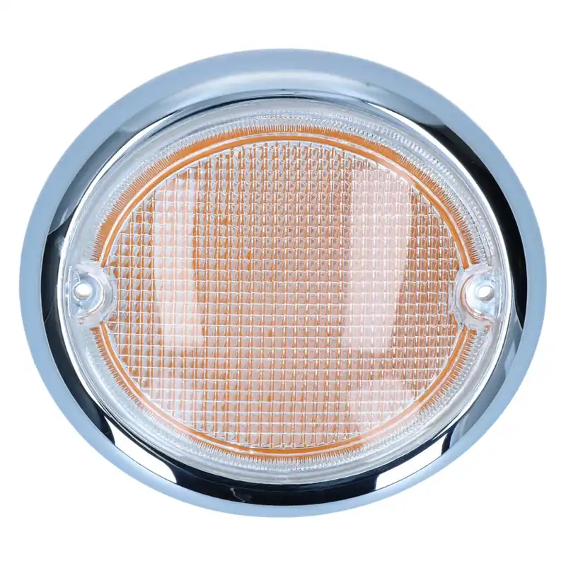 Blinkerglas, rechts Weiss/Orange passend für VW Bus T1 08/63-07/67 Garantierte Lieferung